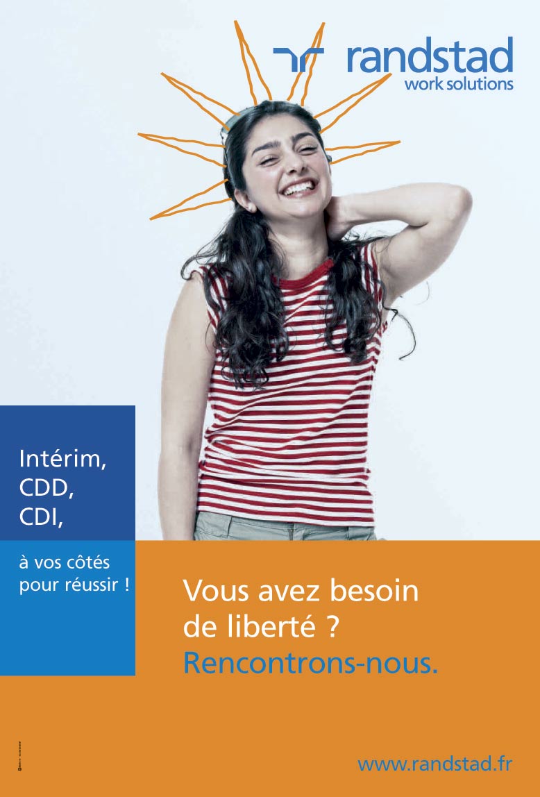 campagne randstad affiche