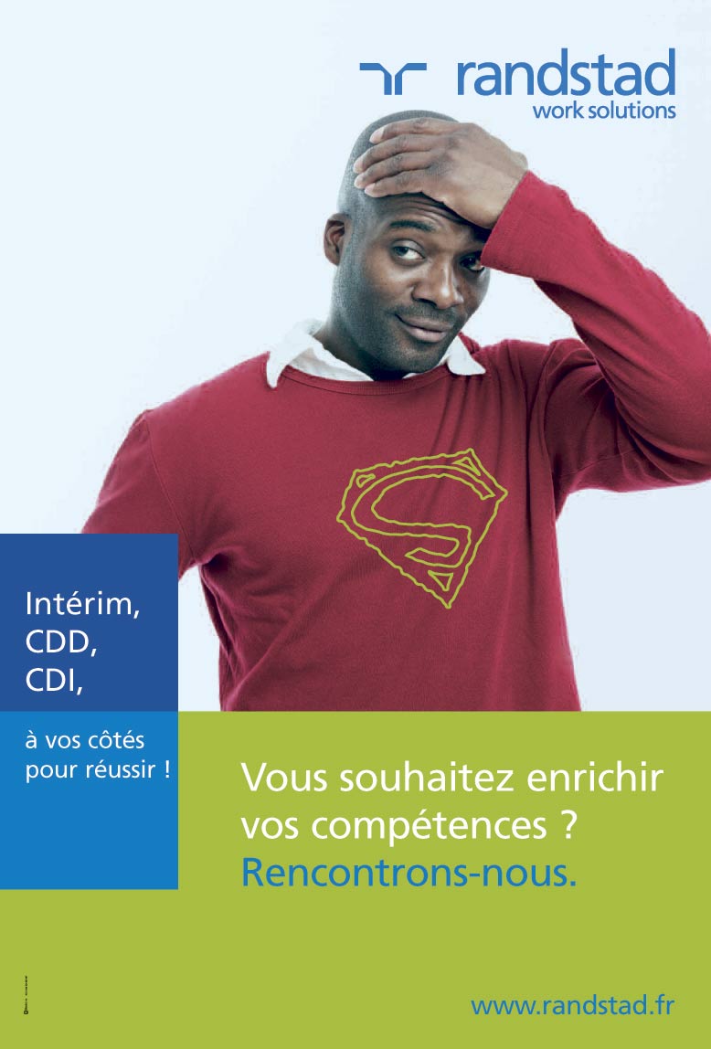 campagne randstad affiche