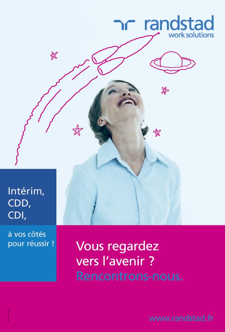 campagne randstad affiche