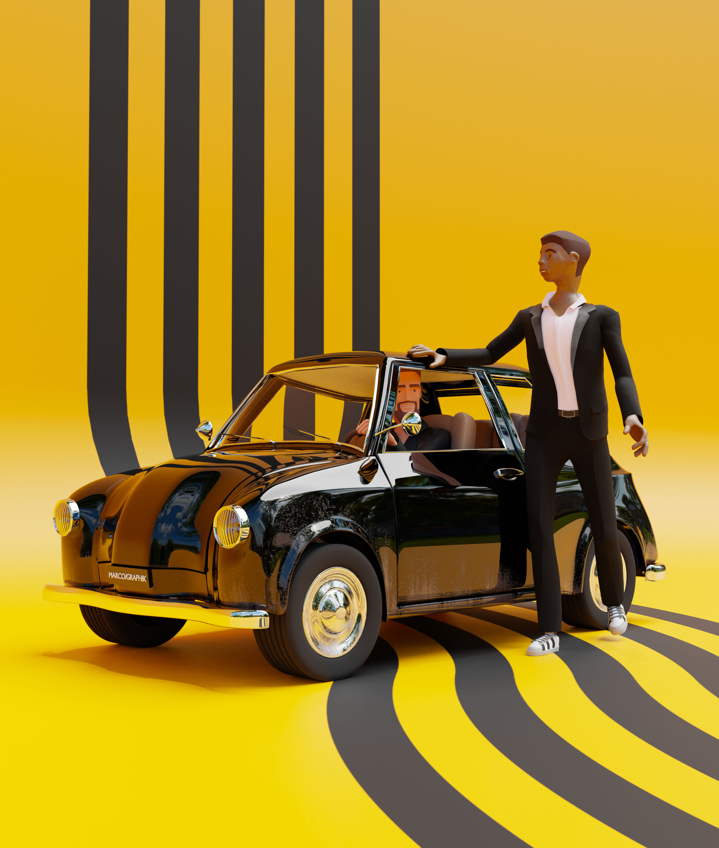 character, personnage 3D