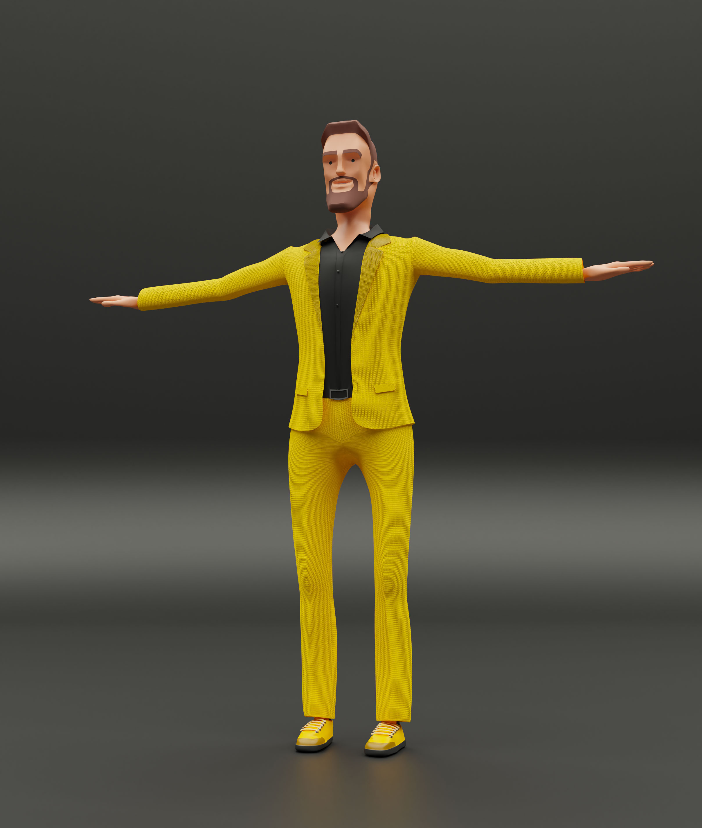character, personnage 3D