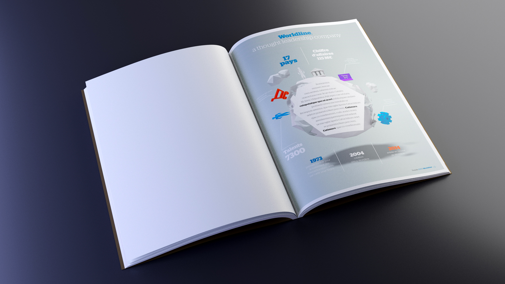  rapport annuel mise en page et graphismes