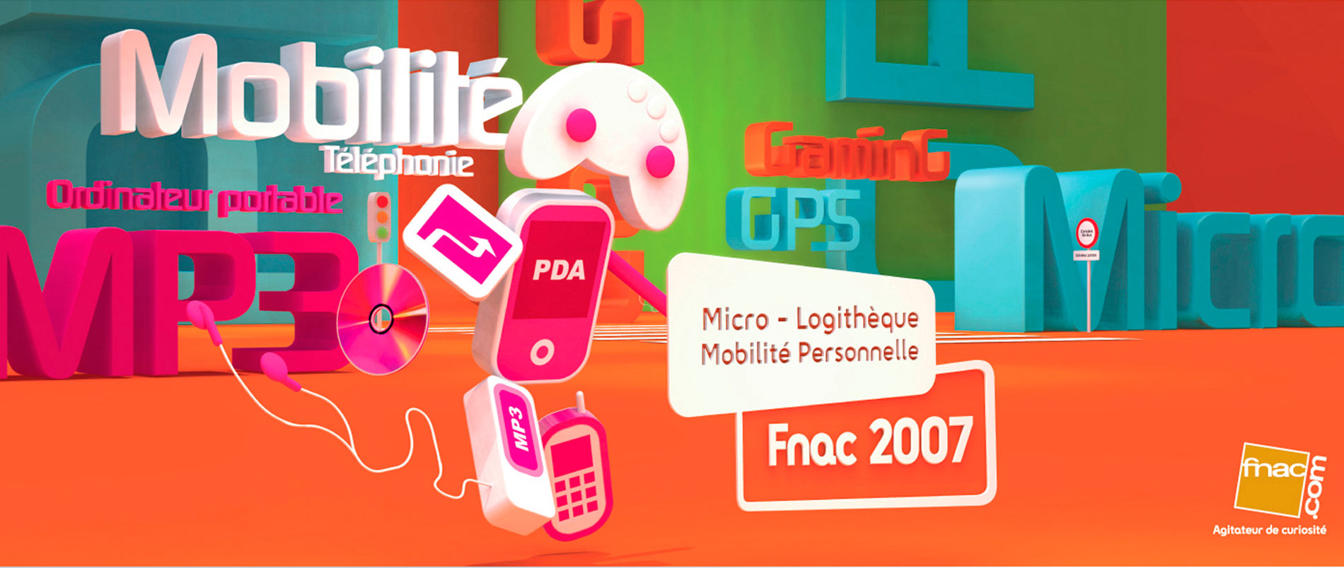 création des visuels et mise en page du catalogue fnac