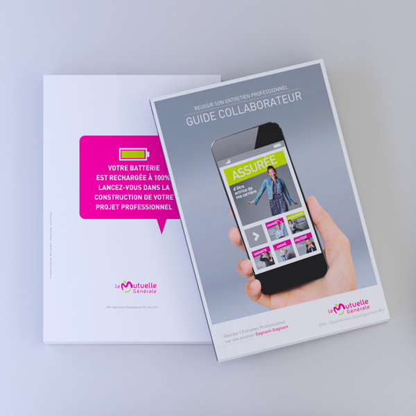 conception graphique d'une brochure