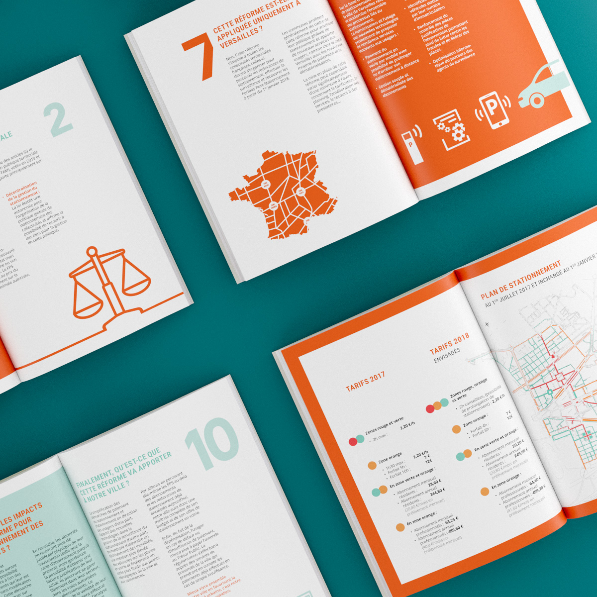 brochure mise en page et graphisme